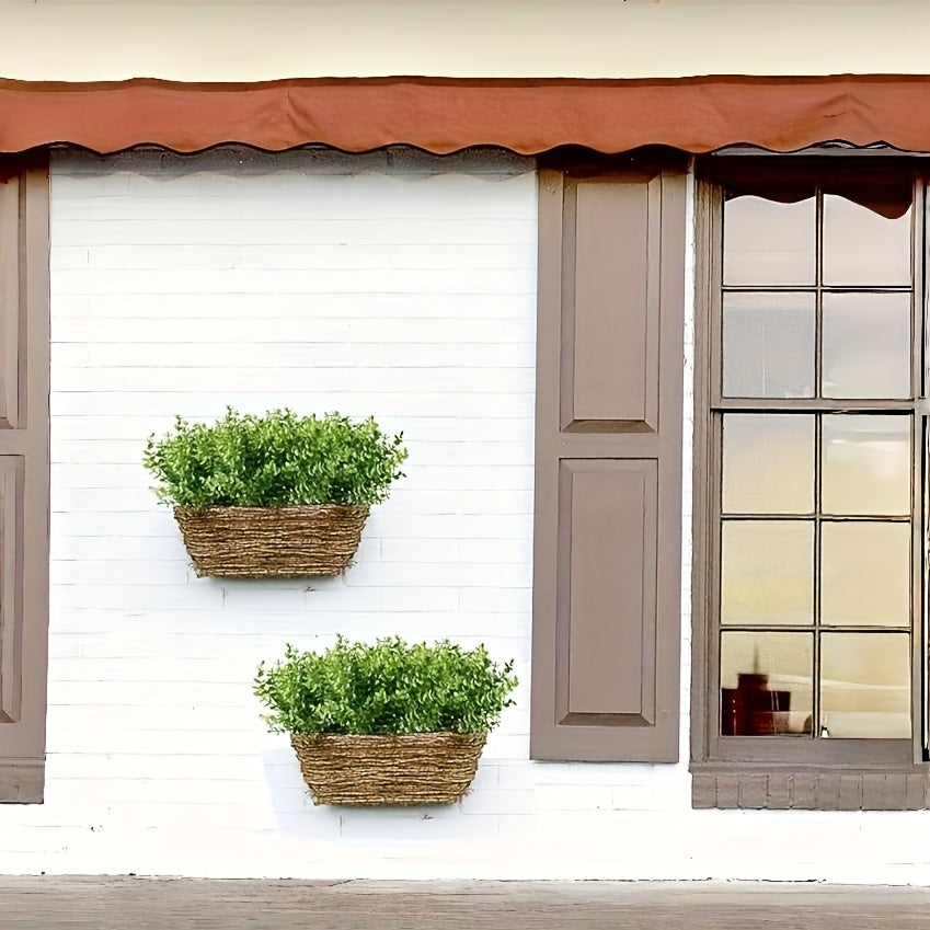 20pcs Artificial Greenery Plants Outdoor UV Resistant Fake Plants Boxwood Shrubs Grass, 20 Bundles for Farmhouse Home Garden Office Patio Backyard Wedding And Indoor Outdoor Decoration