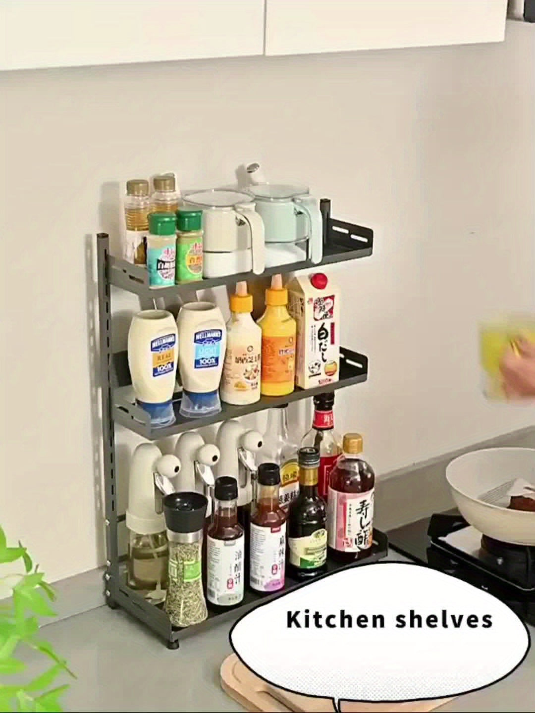 Rack - Adjustable Kitchen Countertop Organizer for Maximum Storage