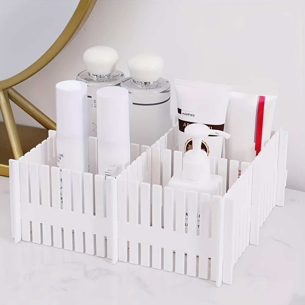 80/40-Pack Drawer Dividers Adjustable DIY Drawer Organizer