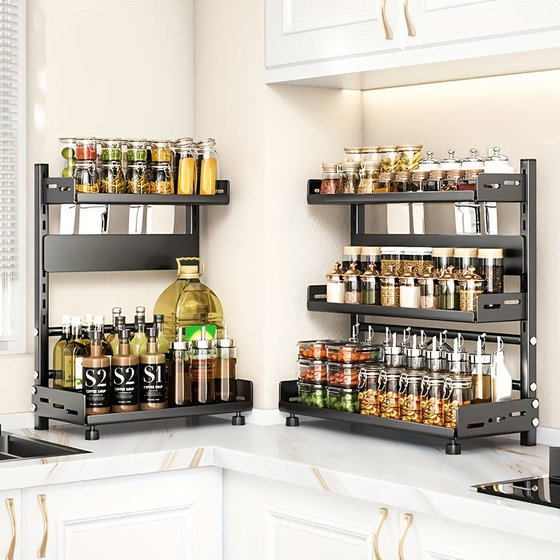 Rack - Adjustable Kitchen Countertop Organizer for Maximum Storage