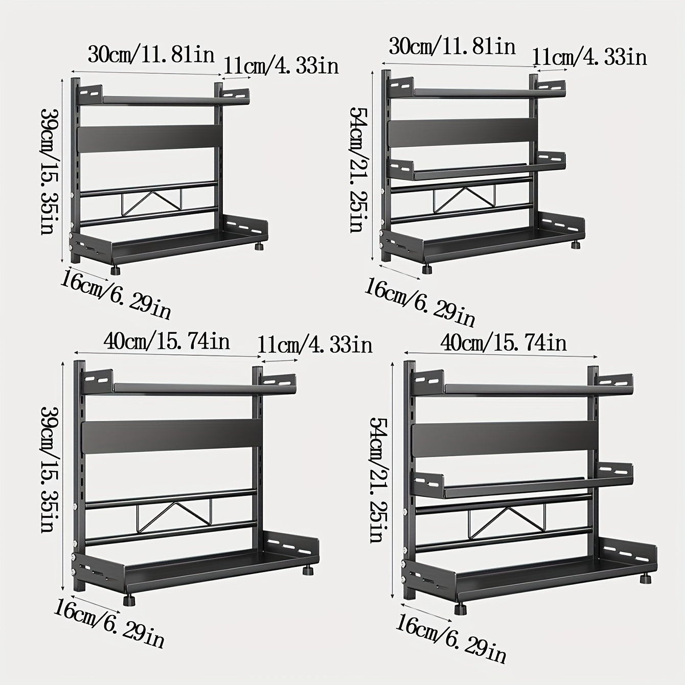Rack - Adjustable Kitchen Countertop Organizer for Maximum Storage