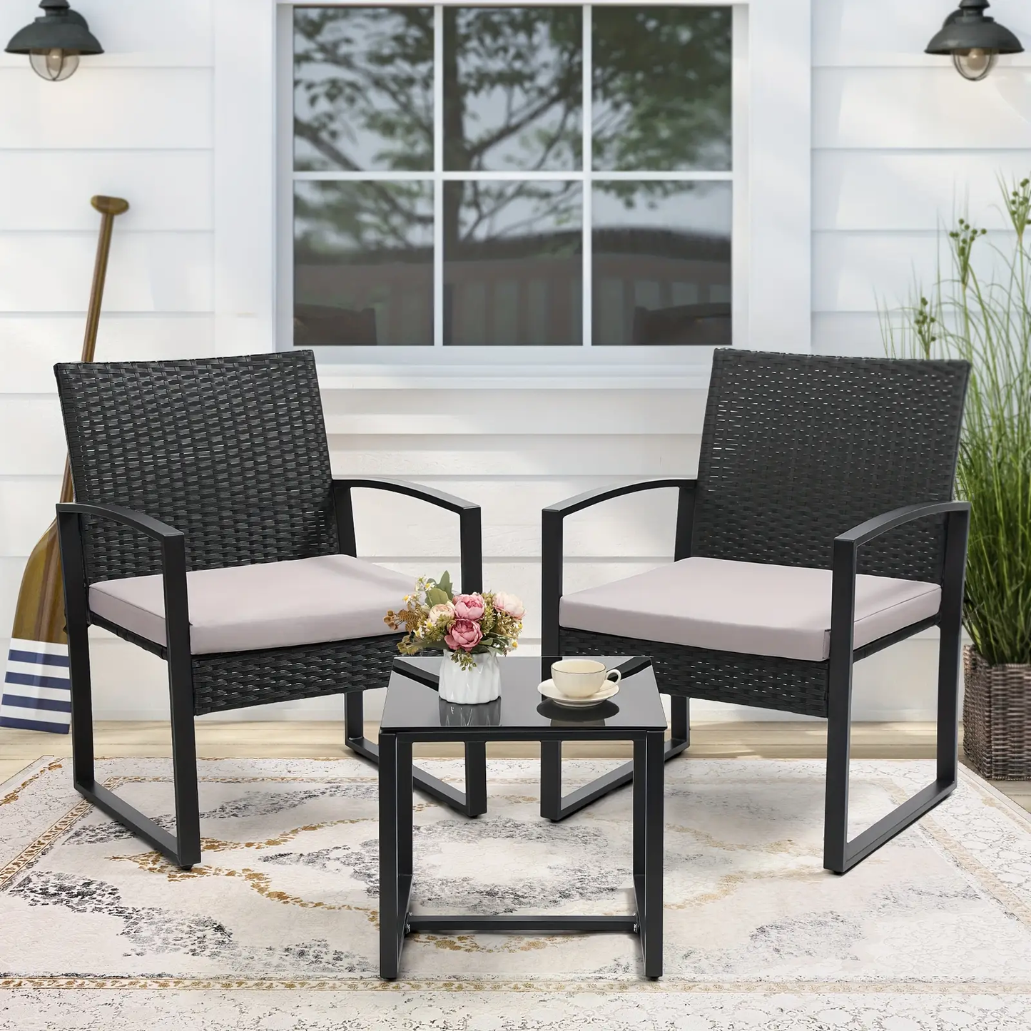 3 PCS Outdoor Patio Furniture Set