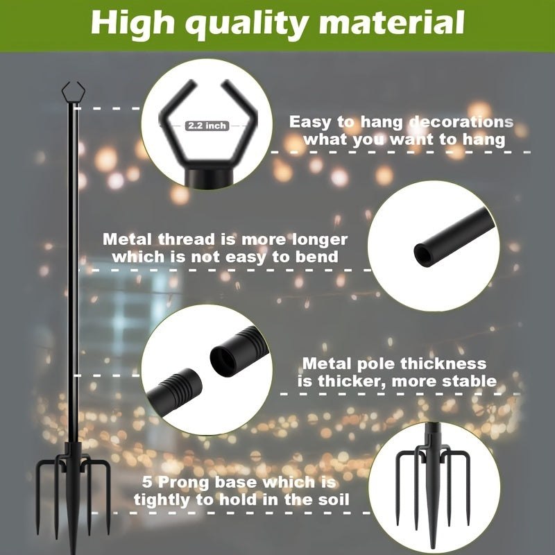 ECOBOOM Outdoor String Light Poles