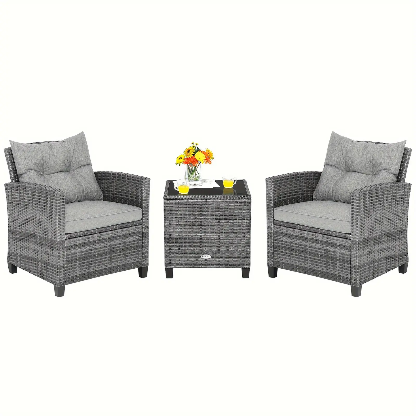 3 PCS Outdoor Patio Furniture Set