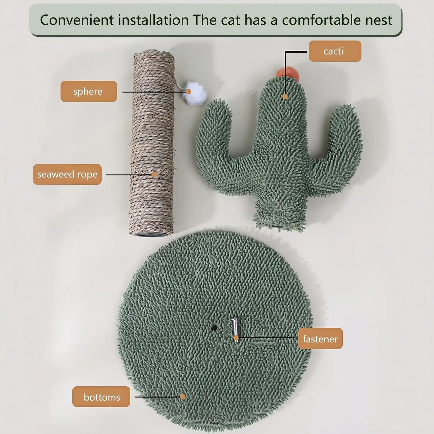 Cactus Cat Scratcher