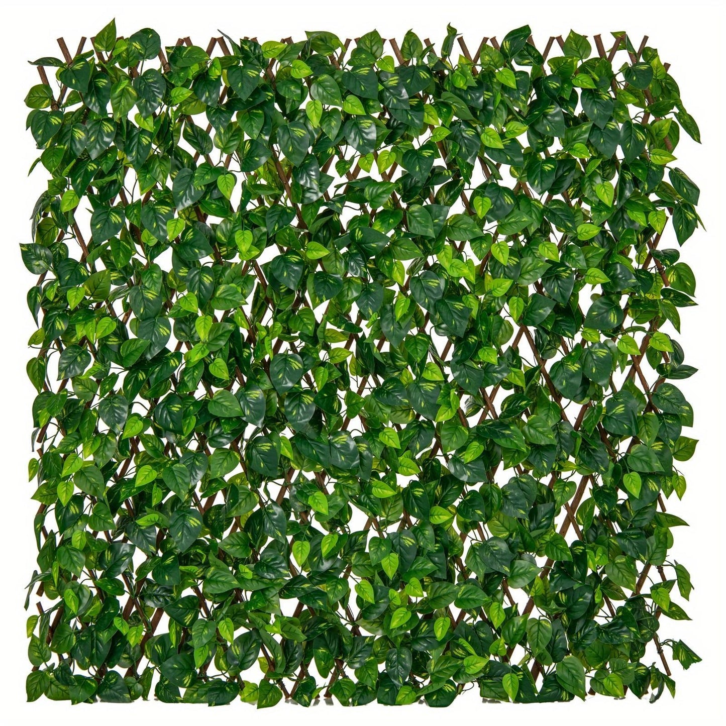 Expandable Fence Privacy Screen Decorative Faux Ivy Fencing Panel for Backdrop, Patio Partition, Balcony Screening, Naturallooking Screen, Lush Greenery Panel, Lightweight Privacy Wall, Durable Faux Plant Material, Artificial Hedge Panel