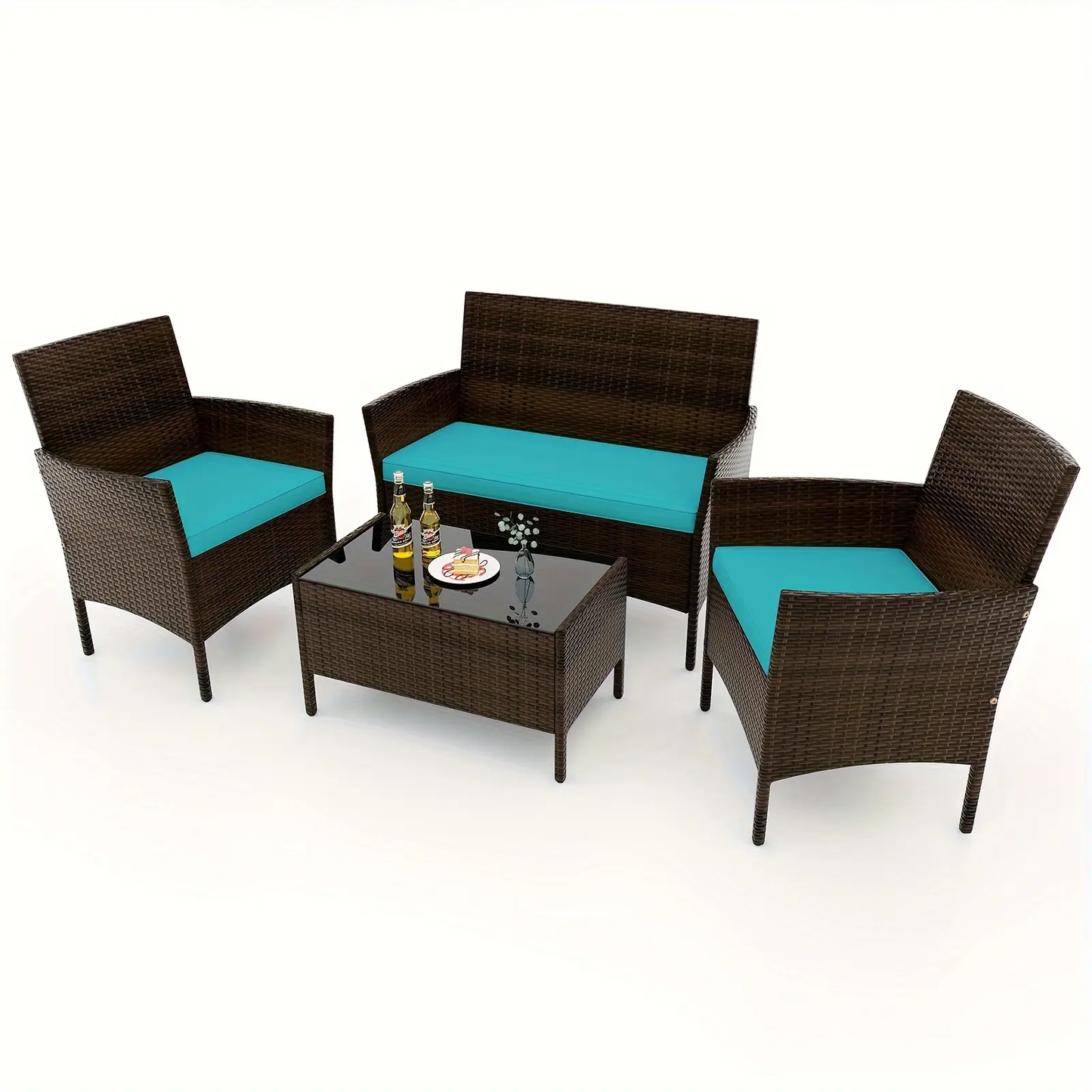 4 PCS Outdoor Patio Furniture Set