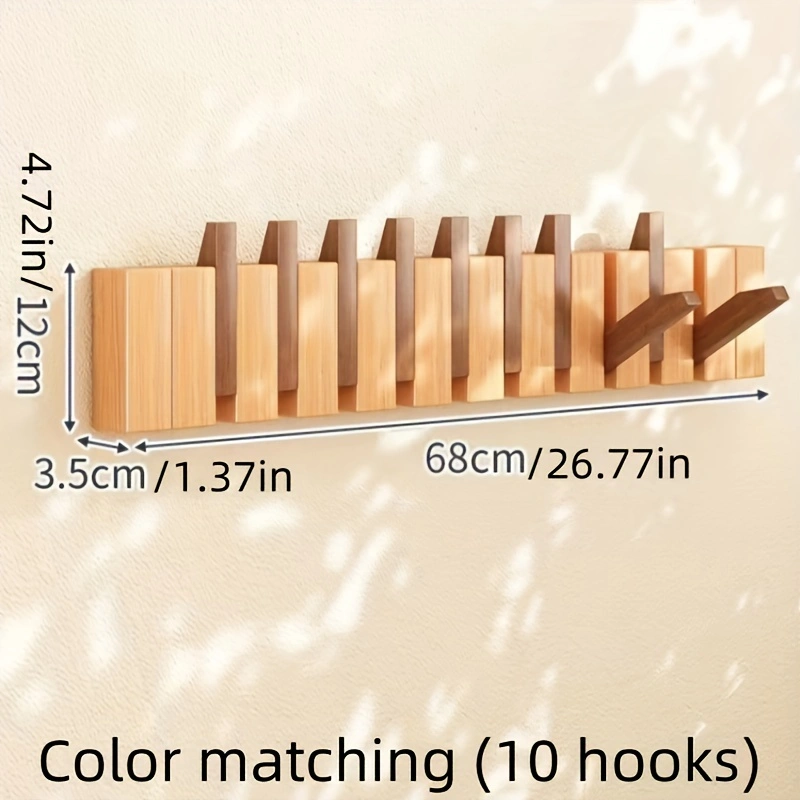 Piano Key Wall Rack
