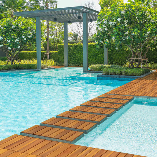 4Slats, Acacia Interlocking Deck Tiles