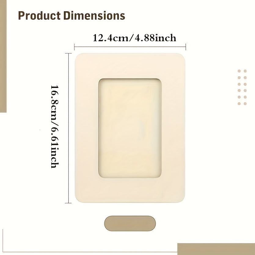 40/80pcs Unfinished Wave-Shaped Wooden Picture Frames for 5.5x7.5 Photos