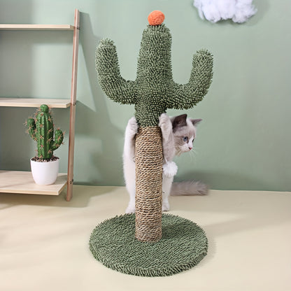 Durable Cactus Cat Scratcher, Engaging Fun Indoor Play Toy, Promotes Claw Health And Active Exercise, Christmas And Halloween Gift