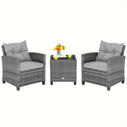 3 PCS Outdoor Patio Furniture Set
