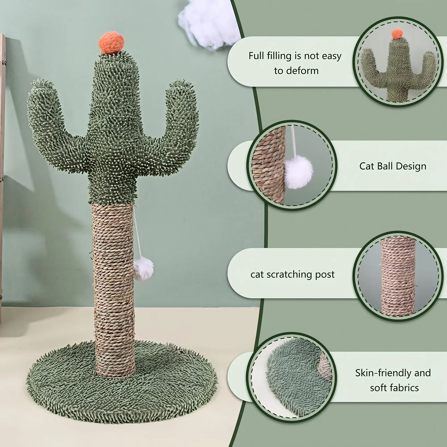 Cactus Cat Scratcher
