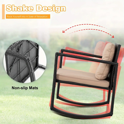3 PCS Outdoor Patio Furniture Set