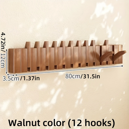 Piano Key Wall Rack