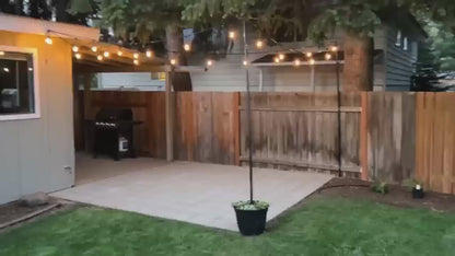 ECOBOOM Outdoor String Light Poles